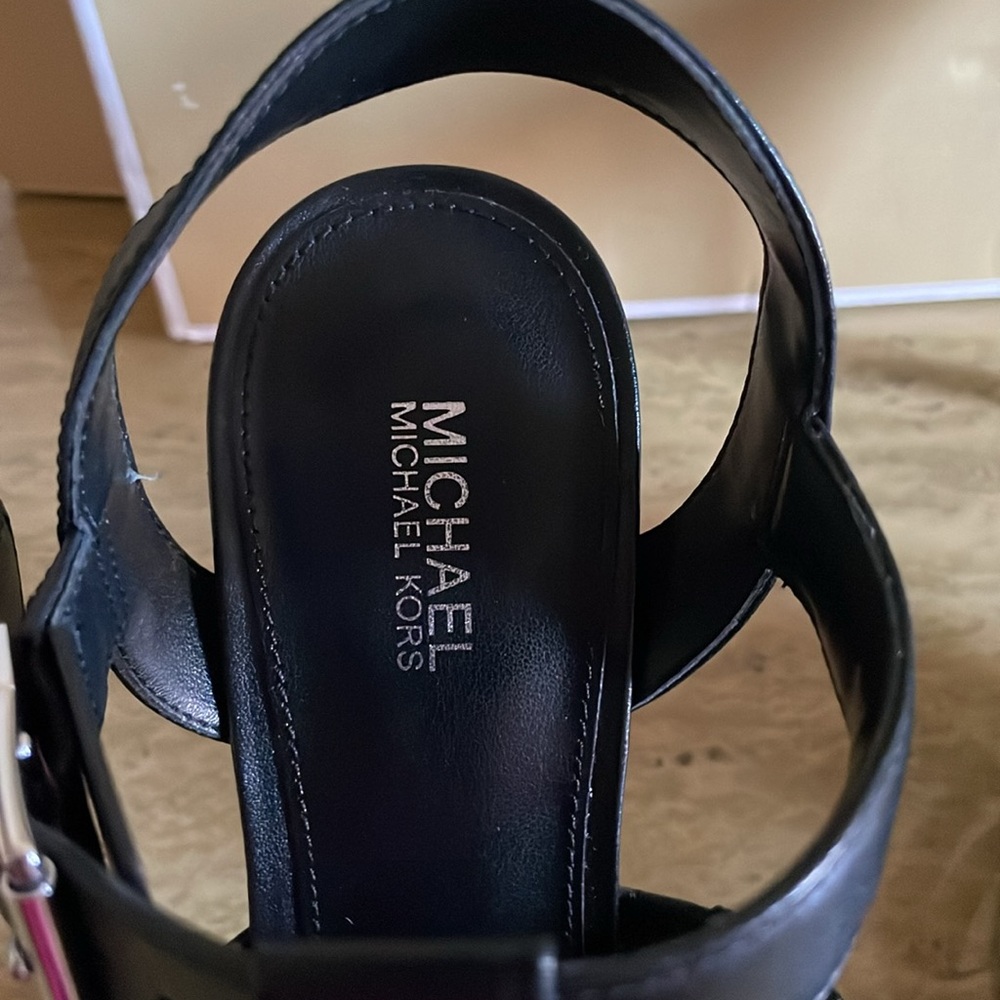 Michael Kors Black Women's Sandals - Picture 5 of 10